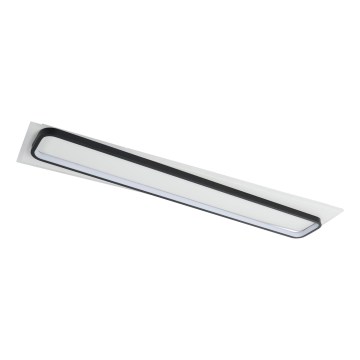 Brilagi - Himmennettävä LED-kattovalaisin OUTLINE LED/90W/230V 3000-6000K 18x100 cm valkoinen/musta + kaukosäädin