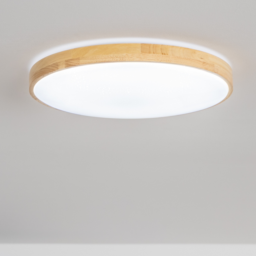 Brilagi - PINE LED himmennettävä kattovalaisin 60W/230V, halkaisija 52 cm, 3000–6500K + kaukosäädin