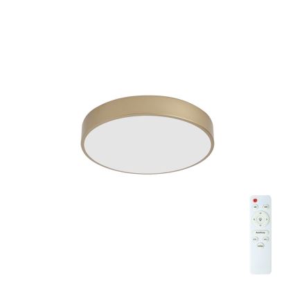 BRILAGI - LED-himmennettävä kattovalaisin POOL LED/48W/230V 3000-6000K Ø 40 cm kultainen + kaukosäädin