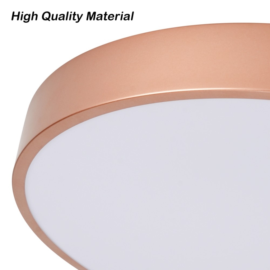 BRILAGI - Himmennettävä LED-kattovalaisin POOL LED/60W/230V 3000-6000K halkaisija 60 cm kuparinvärinen + kaukosäädin