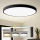 Brilagi - himmennettävä LED-kattovalaisin POOL SMART LED/180W/230V 3000–6000K Ø 120 cm Wi-Fi Tuya musta + kaukosäädin