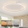 Brilagi - Himmennettävä LED-kattovalaisin PORTOFINO LED/85W/230V 3000-6000K halkaisija 120 cm valkoinen + kaukosäädin