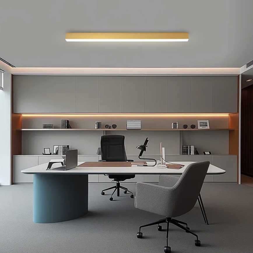 Brilagi - LED-himennettävä kattovalaisin SLEEKLINE SMART LED/40W/230V 3000-6000K Wi-Fi Tuya kullanvärinen + kaukosäädin