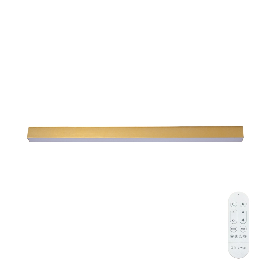 Brilagi - LED-himennettävä kattovalaisin SLEEKLINE SMART LED/40W/230V 3000-6000K Wi-Fi Tuya kullanvärinen + kaukosäädin