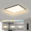 Brilagi - himmennettävä LED-kattovalaisin SLIMFRAME LED/58W/230V 60x60 cm 3000-6000K musta + kaukosäädin