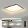 Brilagi - himmennettävä LED-kattovalaisin SLIMFRAME LED/58W/230V 60x60 cm 3000-6000K musta + kaukosäädin