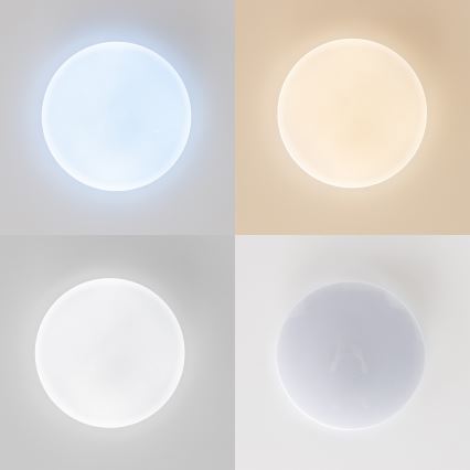 Brilagi - Himennettävä LED-kattovalaisin SMART STARS LED/36W/230V halkaisija 48 cm 3000-6000K Wi-Fi Tuya Beacon + kaukosäädin