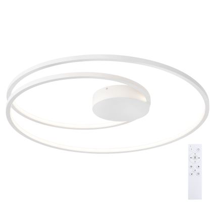 Brilagi - LED-himmennettävä kattovalaisin TWISTER LED/105W/230V 3000-6000K halkaisija 100 cm valkoinen + kaukosäädin