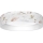 Brilagi - himmennettävä LED-kattovalaisin VELVET SMART VARI LED/24W/230V 3000–6500K Ø45 cm valkoinen/kukkakuosi + kaukosäädin