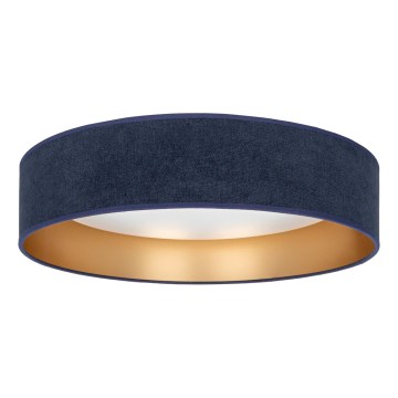 Brilagi - himmennettävä LED-kattovalaisin VELVET SMART VARI LED/36W/230V 3000-6500K halkaisija 55 cm sininen/kulta + kaukosäädin