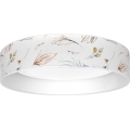 Brilagi - Himmennettävä LED-kattovalaisin VELVET SMARTIX LED/36W/230V 3000–6000K halkaisija 55 cm valkoinen/kukat Wi-Fi Tuya Beacon + kaukosäädin