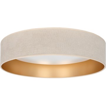 Brilagi - Himmennettävä LED-kattovalaisin VELVET SMARTIX STARS LED/24W/230V 3000-6000K halkaisija 45 cm kerma/kulta Wi-Fi Tuya Beacon + kaukosäädin