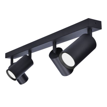 Brilagi - himmennettävä LED-kohdevalaisin SELE 4xGU10/6W/230V 3000K musta