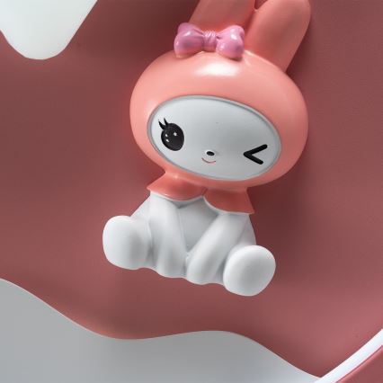 Brilagi - Himennettävä lasten LED-kattovalaisin BUNNY LED/83W/230V 3000-6000K Ø 49 cm + kaukosäädin