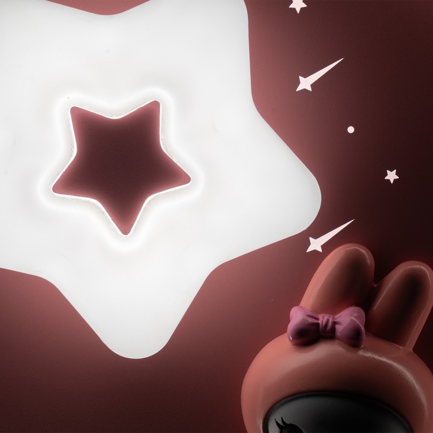 Brilagi - Himennettävä lasten LED-kattovalaisin BUNNY LED/83W/230V 3000-6000K Ø 49 cm + kaukosäädin