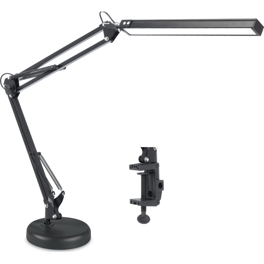 Brilagi - himmennettävä LED-pöytälamppu 2-in-1 USB VARIO LED/14W/5V 3000-6000K musta