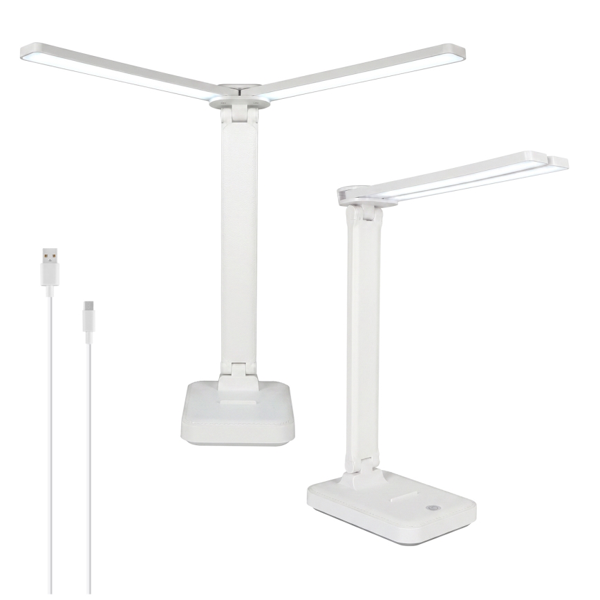 Brilagi - himmennettävä LED-pöytälamppu MODO DUO LED/8W/5V 3000/4000/6500K valkoinen