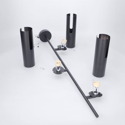 BRILAGI - LED RGBW Himennettävä varrella oleva kattovalaisin BRANCH 3xGU10/6,5W/230V 2700-6500K musta