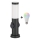 Brilagi - himmennettävä LED RGBW ulkovalaisin kahdella pistorasialla 1xE27/15W/230V 2700-6500K IP44 40 cm musta