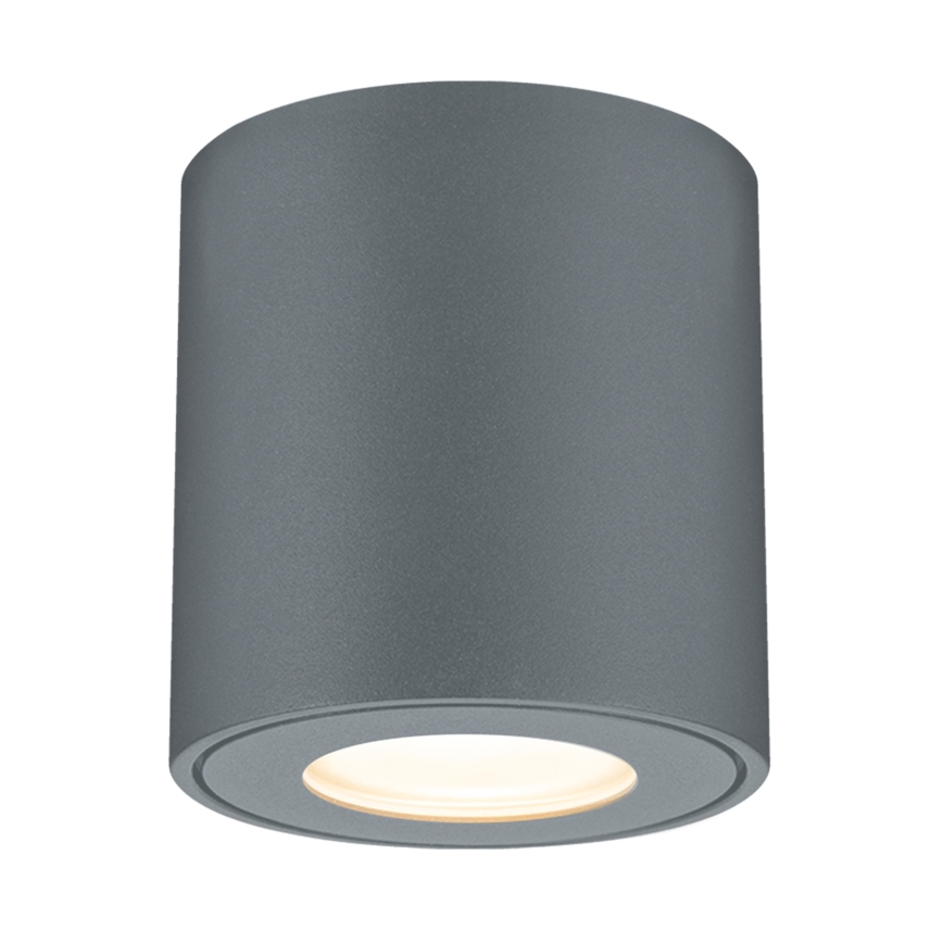 Brilagi - LED RGBW himmennettävä ulkovalaisin MIA 1xGU10/4,8W/230V 3000K 84x80 mm antrasiitinharmaa IP54 + kaukosäädin