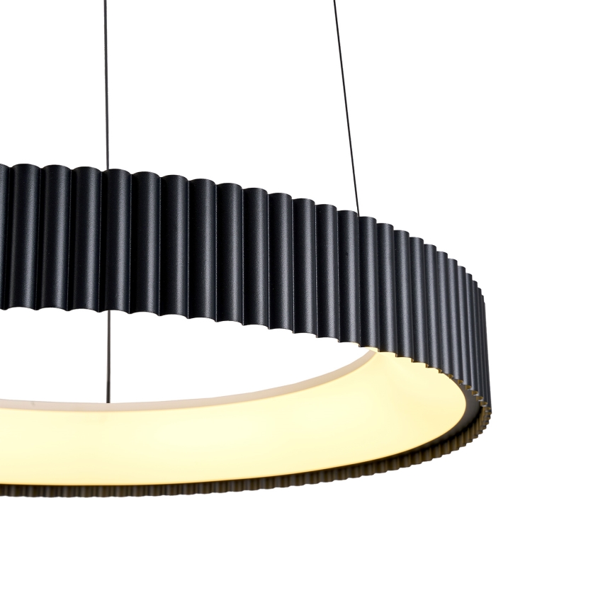 Brilagi - LED-himmennettävä riippuvalaisin vaijerilla FALCON MODERN LED/30W/230V 3000–6500K halkaisija 40 cm musta + kaukosäädin