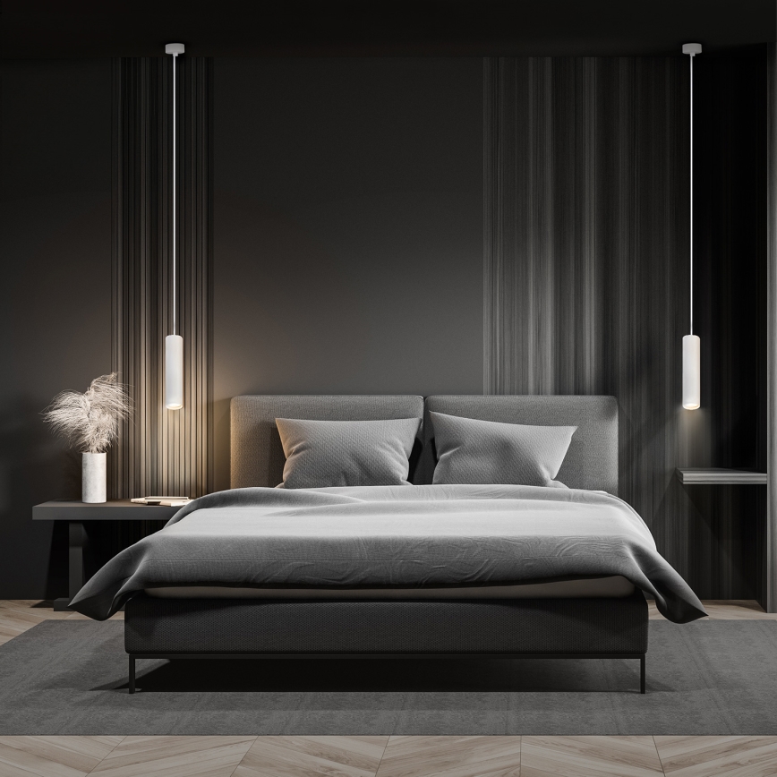 Brilagi - SELE himmennettävä LED-riippuvalaisin vaijerilla 1xGU10/6W/230V 3000K valkoinen