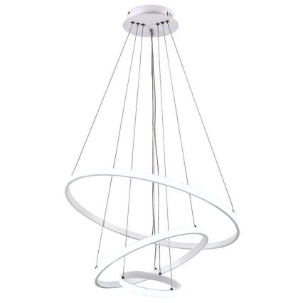 Brilagi - Himmennettävä LED-riippuvalaisin vaijerilla CIRCLE LED/90W/230V 3000-6500K Ø 60 cm + kaukosäädin