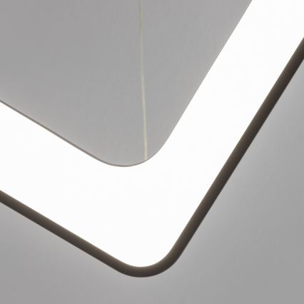 Brilagi - LED-himmennettävä riippuvalaisin vaijerilla FALCON II LED/125W/230V 3000-6500K 60x60 cm musta + kaukosäädin