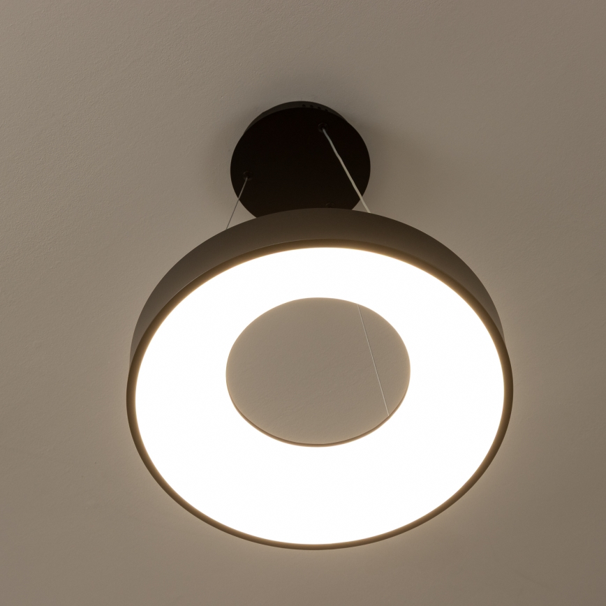 Brilagi - LED-himmennettävä riippuvalaisin vaijerilla FALCON II LED/67 W/230 V 3000–6500 K Ø 40 cm musta + kaukosäädin