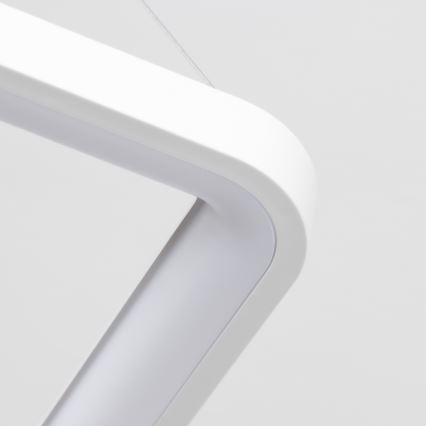 Brilagi - LED-himmennettävä riippuvalaisin vaijerilla FALCON SLIM LED/50W/230V 3000-6500K 50x50 cm valkoinen + kaukosäädin