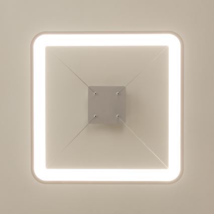 Brilagi - LED-himmennettävä riippuvalaisin vaijerilla FALCON SLIM LED/50W/230V 3000-6500K 50x50 cm valkoinen + kaukosäädin