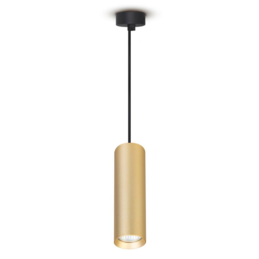 Brilagi - LED RGBW himmennettävä riippuvalaisin vaijerilla SELE 1xGU10/4,8W/230V 3000K musta/kultainen + kaukosäädin