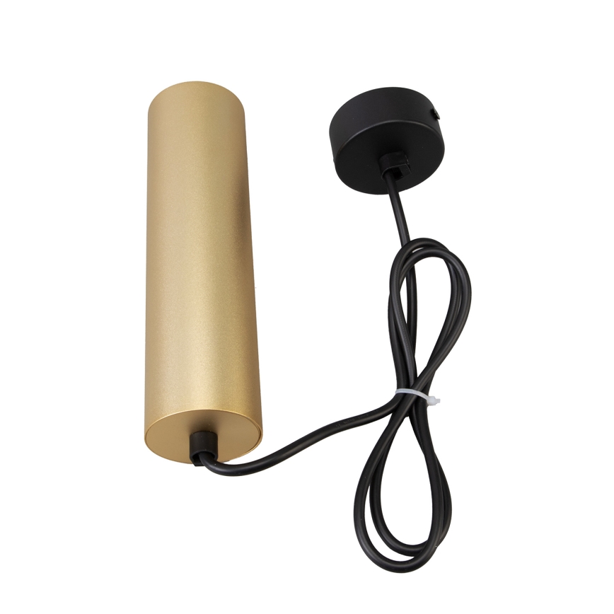 Brilagi - LED RGBW himmennettävä riippuvalaisin vaijerilla SELE 1xGU10/4,8W/230V 3000K musta/kultainen + kaukosäädin