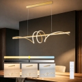 BRILAGI - himmennettävä LED-riippuvalaisin vaijerilla SIGNATURE LED/50W/230V 3000-6000K 120 cm kultainen + kaukosäädin
