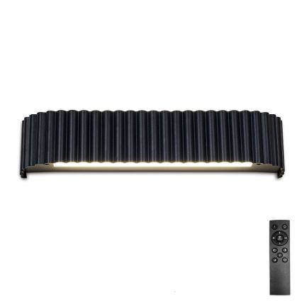 BRILAGI - LED himmennettävä seinävalaisin FALCON MODERN LED/14W/230V 3000-6000K 40 cm musta + kaukosäädin