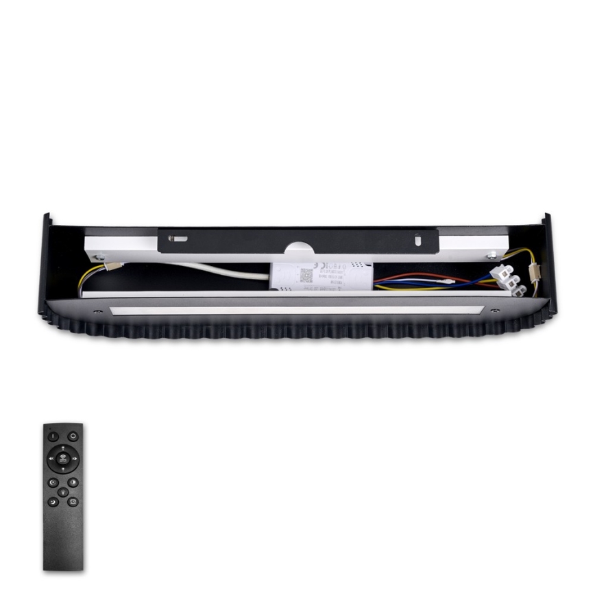 BRILAGI - LED himmennettävä seinävalaisin FALCON MODERN LED/14W/230V 3000-6000K 40 cm musta + kaukosäädin