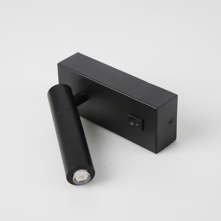 Brilagi - Himmennettävä LED-seinävalaisin MAYA 1xG9/4W/230V musta 2700-6500K Wi-Fi Tuya