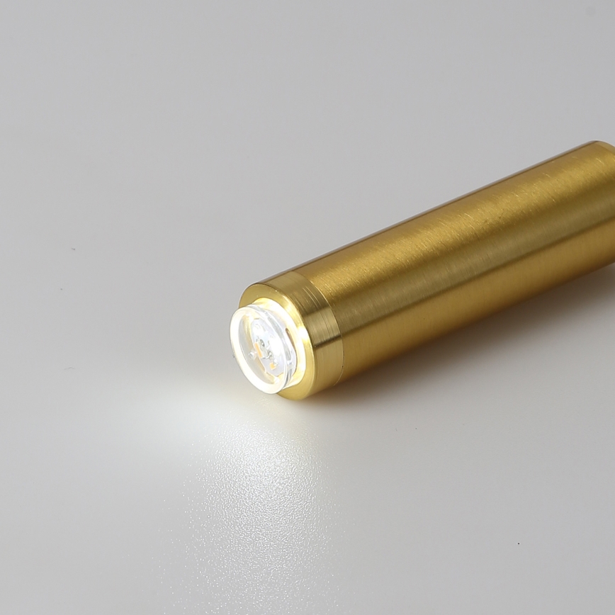 Brilagi - Himmennettävä LED-seinävalaisin MAYA 1xG9/4W/230V musta/kulta 2700-6500K Wi-Fi Tuya