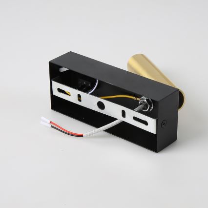 Brilagi - Himmennettävä LED-seinävalaisin MAYA 1xG9/4W/230V musta/kulta 2700-6500K Wi-Fi Tuya