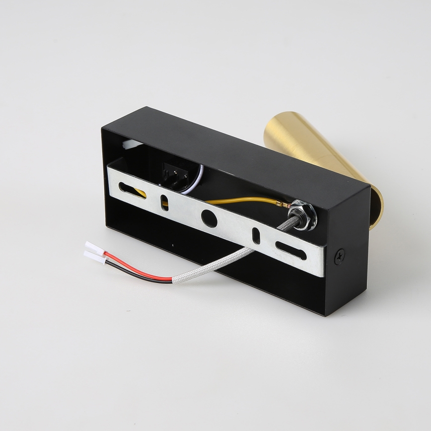 Brilagi - Himmennettävä LED-seinävalaisin MAYA 1xG9/4W/230V musta/kulta 2700-6500K Wi-Fi Tuya