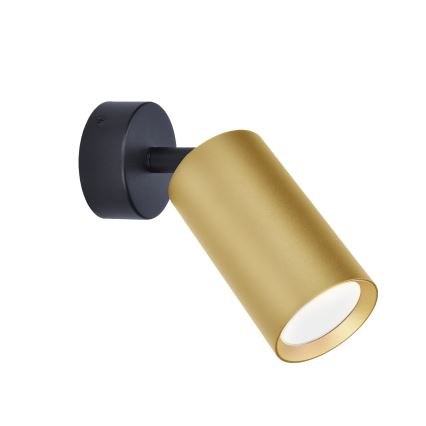 Brilagi - LED RGBW himmennettävä kohdevalaisin SELE GOLDEN 1xGU10/6W/230V 3000K musta/kultainen + kaukosäädin