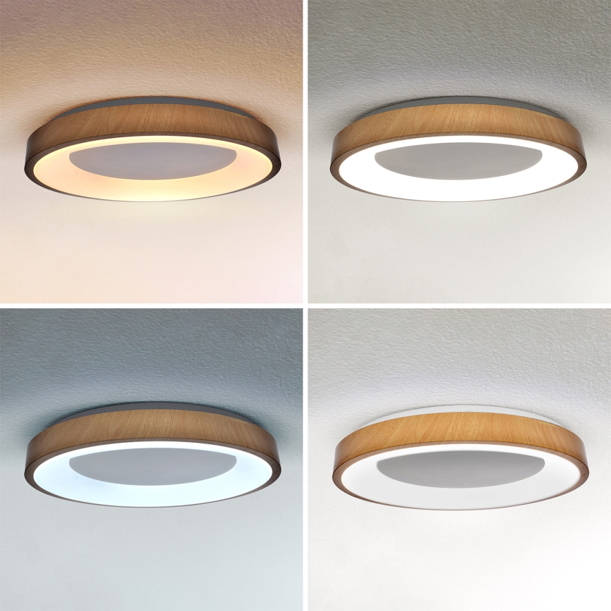 Brilagi - DORIA himmennettävä LED-kattovalaisin LED/60W/230V 3000-6500K Ø 60 cm + kaukosäädin