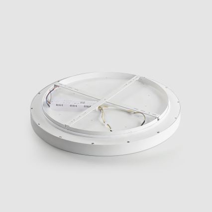 Brilagi - himmennettävä LED-kattovalaisin GLASS POOL DOUBLE LED/48W/230V 3000-6000K 40 cm valkoinen + kaukosäädin