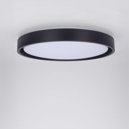 Brilagi - himmennettävä LED-kattovalaisin MATTEO LED/48W/230V 3000-6500K halkaisija 41 cm musta + kaukosäädin