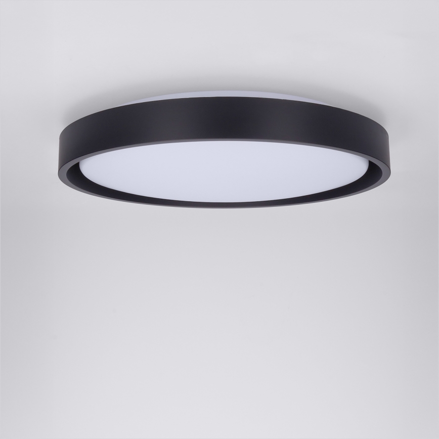 Brilagi - himmennettävä LED-kattovalaisin MATTEO LED/48W/230V 3000-6500K halkaisija 41 cm musta + kaukosäädin