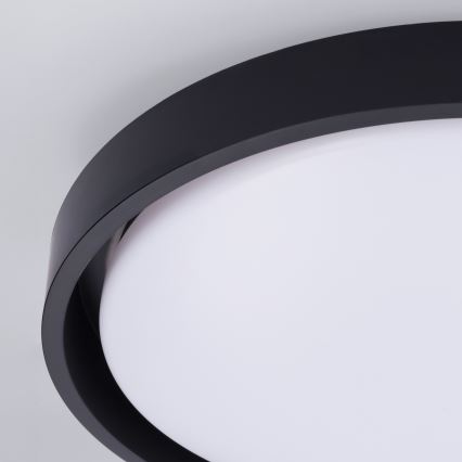 Brilagi - himmennettävä LED-kattovalaisin MATTEO LED/48W/230V 3000-6500K halkaisija 41 cm musta + kaukosäädin