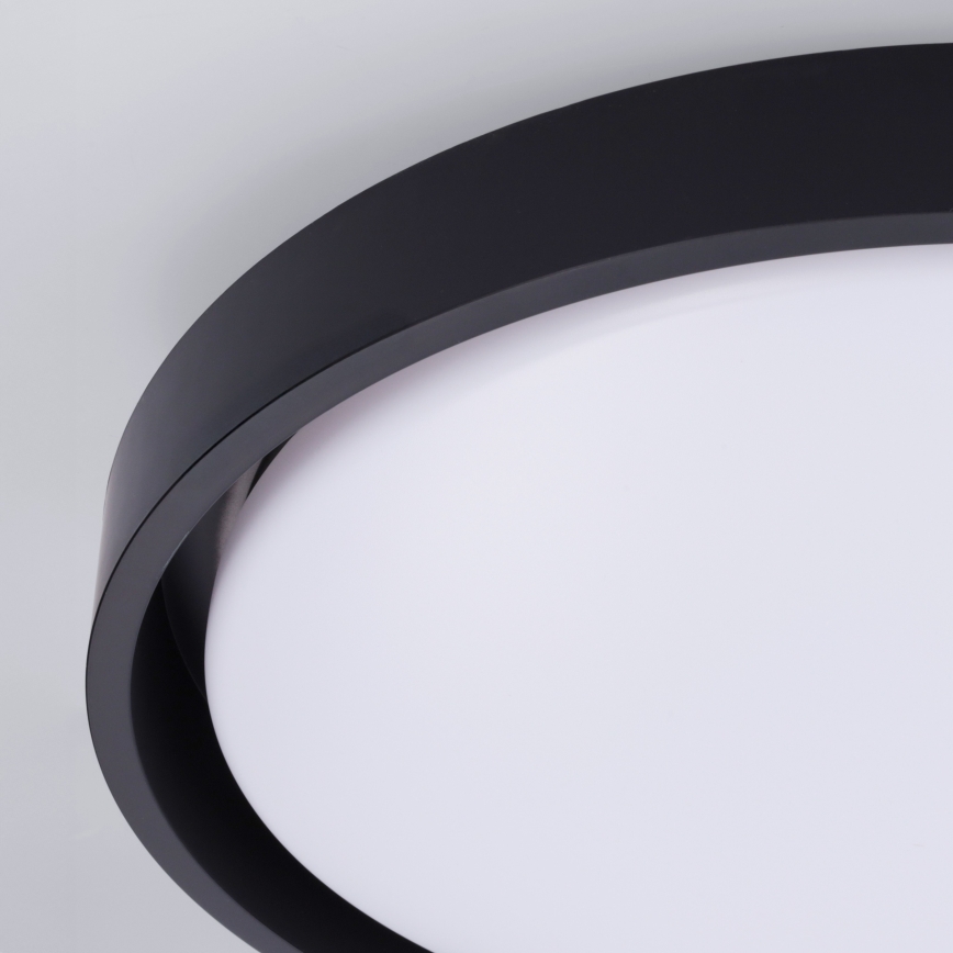 Brilagi - himmennettävä LED-kattovalaisin MATTEO LED/48W/230V 3000-6500K halkaisija 41 cm musta + kaukosäädin