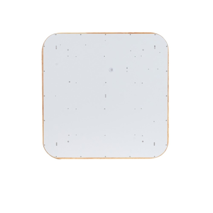 BRILAGI - Himmennettävä LED-kattovalaisin MOLINA SQUARE LED/80W/230V 3000-6000K tammi 60x60 cm + kaukosäädin