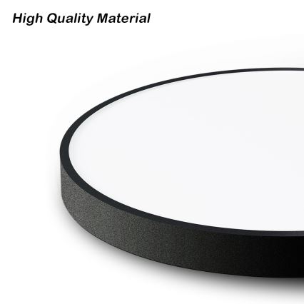 Brilagi - himmennettävä LED-kattovalaisin POOL LED/60W/230V 3000-6000K halkaisija 60 cm musta + kaukosäädin