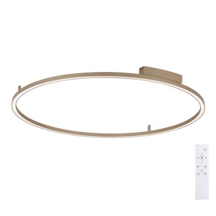 Brilagi - PORTOFINO himmennettävä LED-kattovalaisin LED/85W/230V 3000-6000K Ø 120 cm beige + kaukosäädin